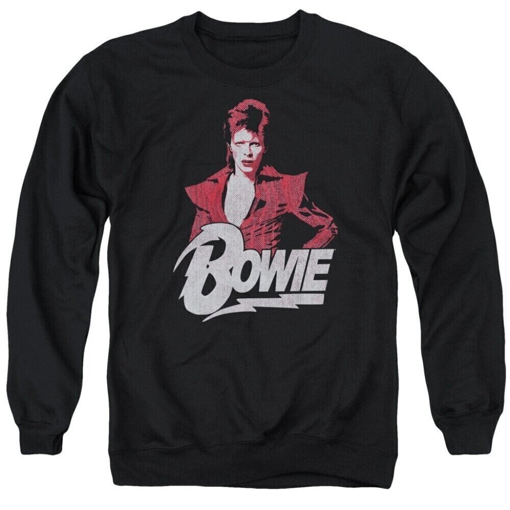 David Bowie Diamond Tour Crewneck Rock Band Music Sweatshirt